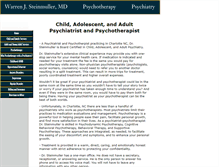 Tablet Screenshot of charlotte-psychiatrist-and-psychotherapist.com
